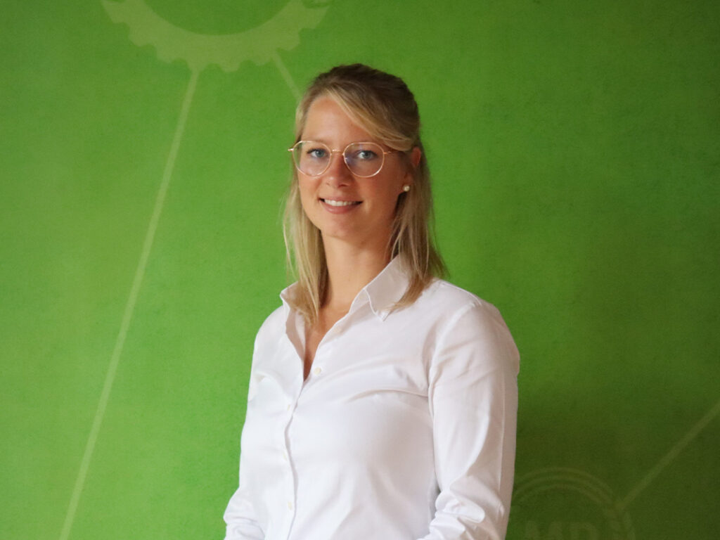 Julia Lambers , Leiterin des Fachbereichs “Maschinenringe und Nährstoffbörse” beim Landesverband der Betriebshilfsdienste und Maschinenringe in Westfalen-Lippe