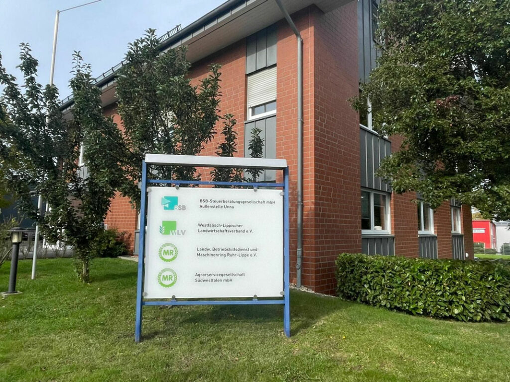 Die Geschäftsstelle des BHD & MR Ruhr Lippe in Unna.