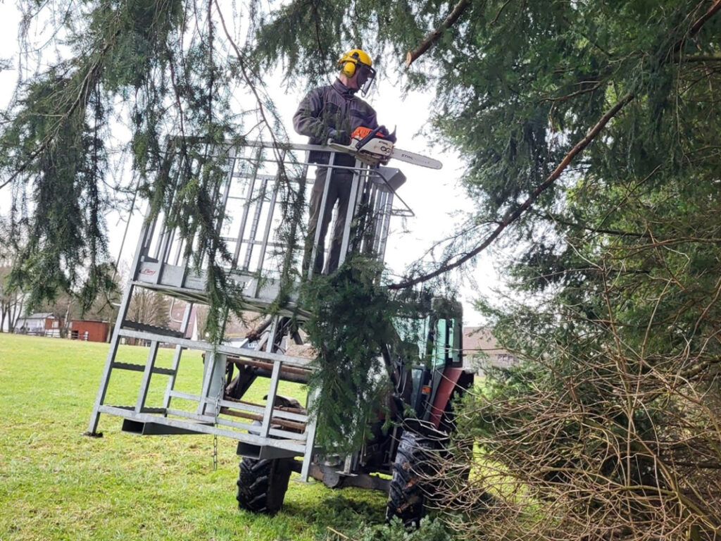 Maschinenring BHD Siegen Wittgenstein Fliegel Arbeitskorb