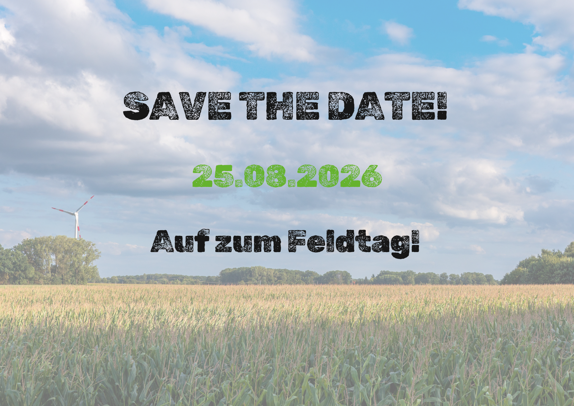 Auf zum Feldtag
