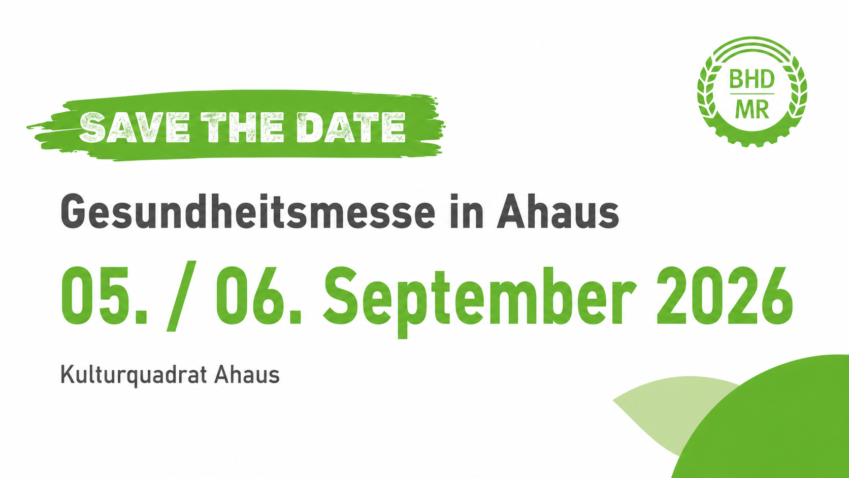 Gesundheitsmesse Ahaus BHDWestmuensterland